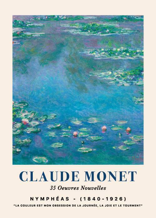 Monet Water Lillies – Kunst
