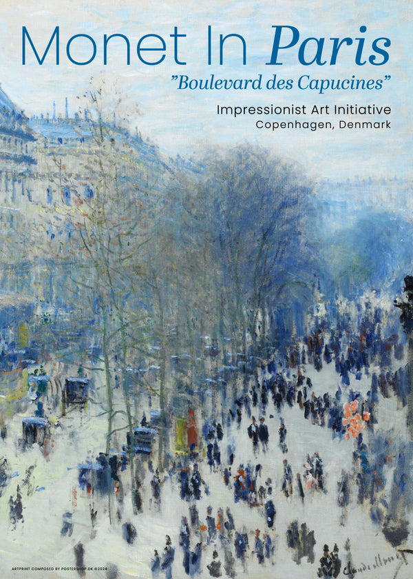 Monet In Paris Poster – Kunst