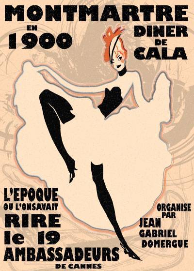 Montmartre – Vintage/Retro plakater