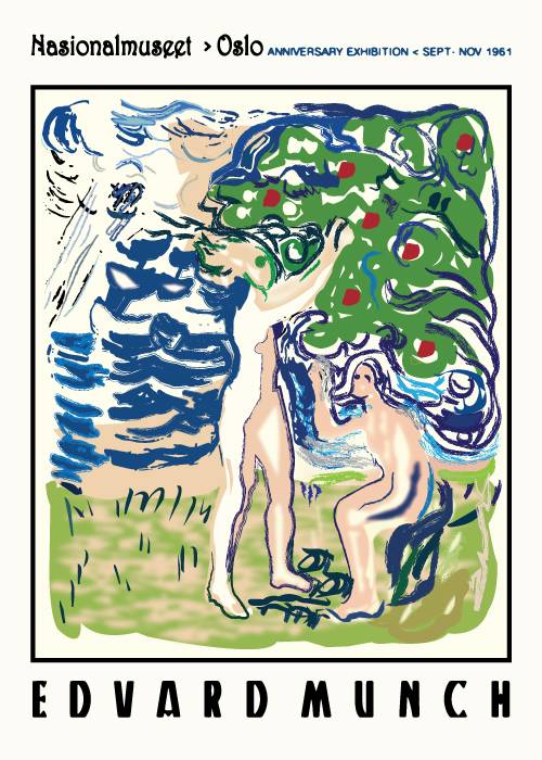 Munch Adam And Eve – Kunst