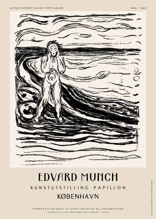 Munchs Alpha's Despair – Kunst