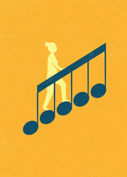 Music Stairs – Graphic Posters