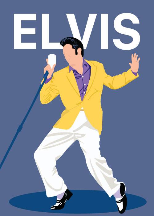 My Name Is Elvis – Grafiske Plakater