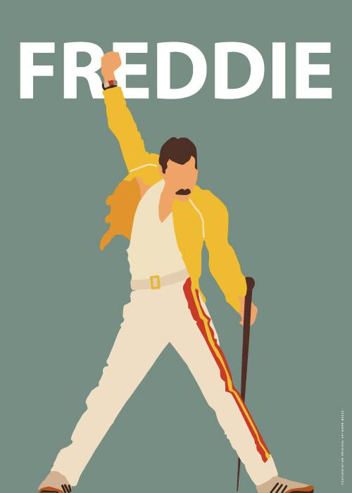 My Name Is Freddie – Grafiske Plakater