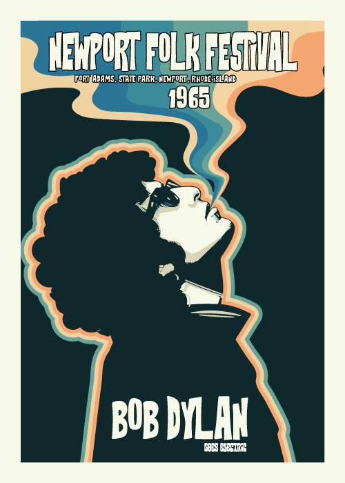 New Port Folk Festival – Vintage/Retro plakater