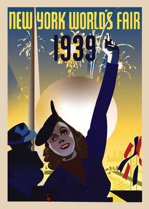 New York World's Fair 1939 – Vintage/Retro plakater