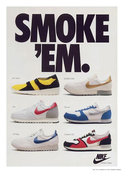 Nike Smoke'em Collection N0. 3 – Vintage/Retro plakater