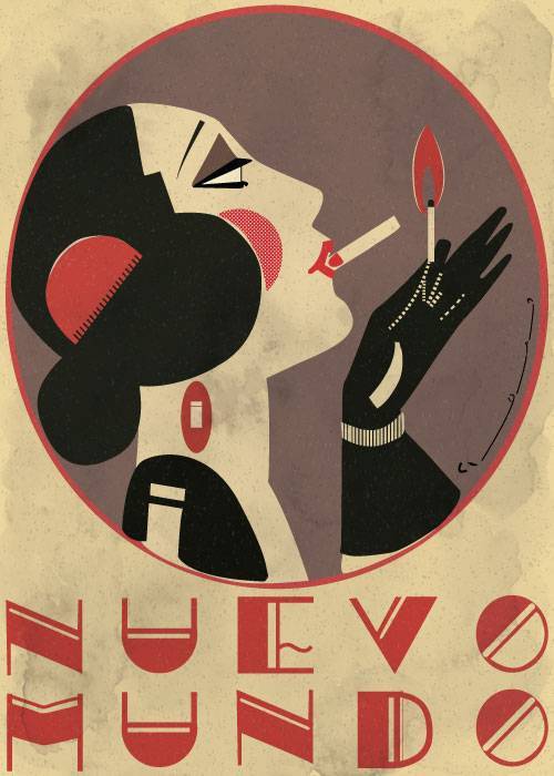 Nuevo Mundo 1923 – Vintage/Retro plakater
