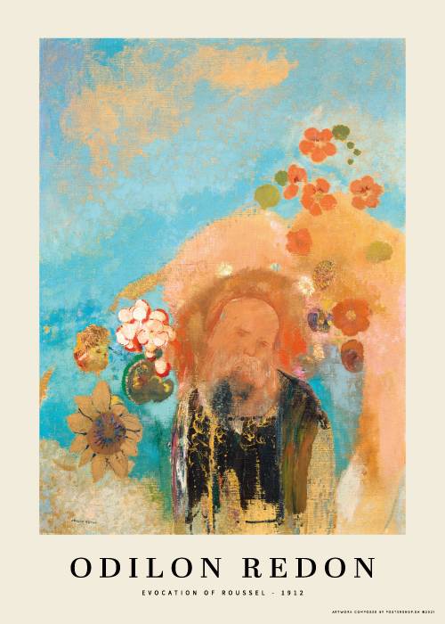 Odilon Redon Evocation Of Roussel – Kunst