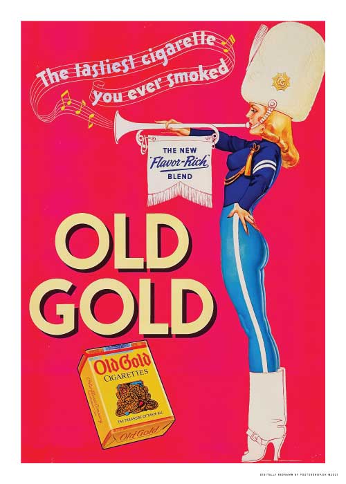 Old Gold No. 2 1939 – Vintage/Retro plakater