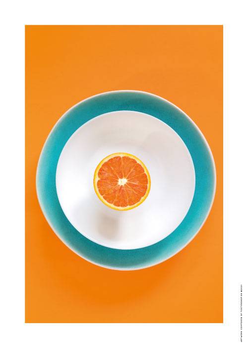 Orange Plates