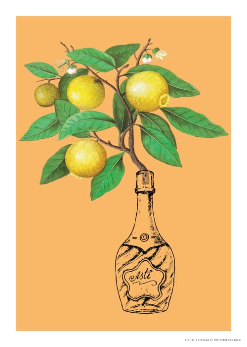 Oranges In A Bottle