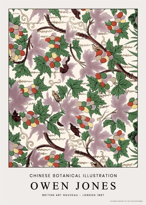 Owen Jones Fall Flowers – Kunst