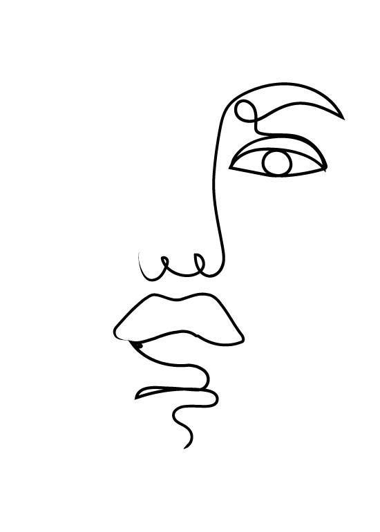 Painted Woman – Kunst