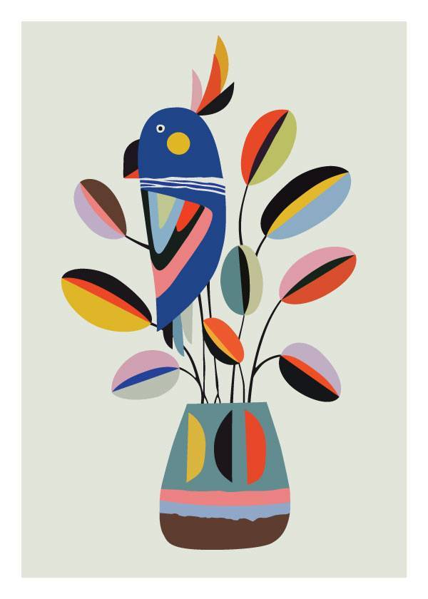 Parrots – Grafiske Plakater