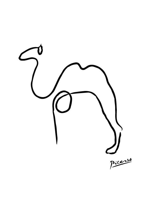 Picasso Camel – Kunst