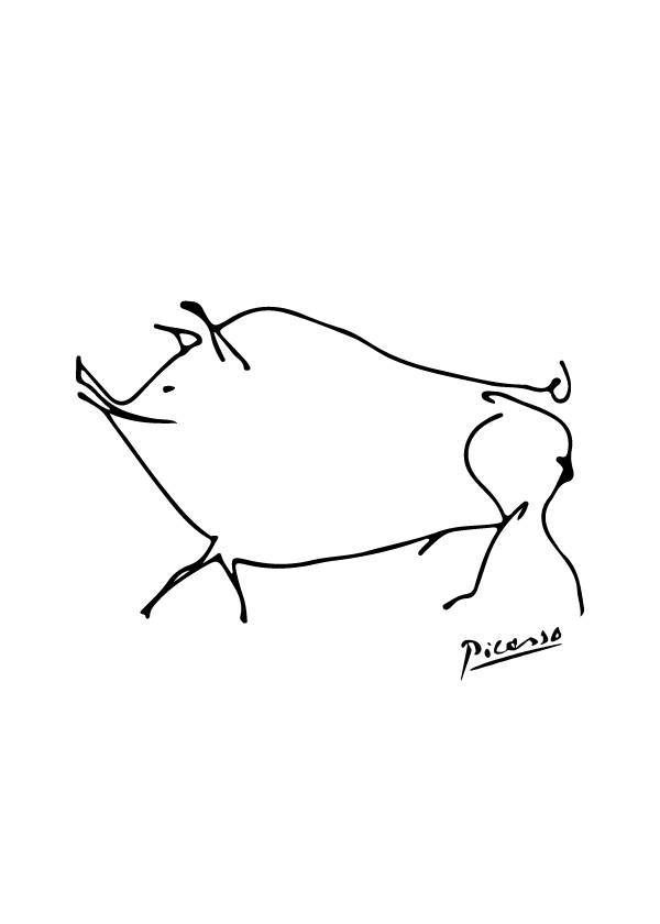 Picasso Pig – Kunst