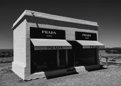 Prada Marfa One – Fashion plakater