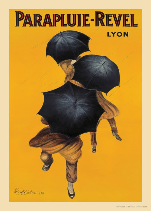 Parapluie Revel 1929 Leonetto Cappiello – Kunst