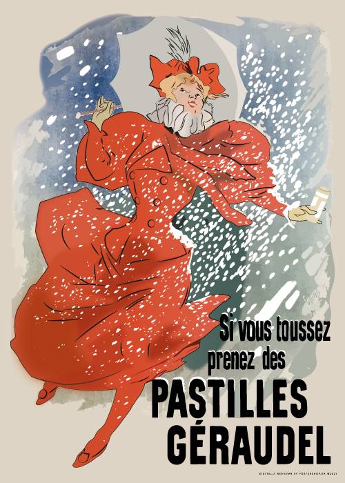 Pastilles Géraudel – Vintage/Retro plakater