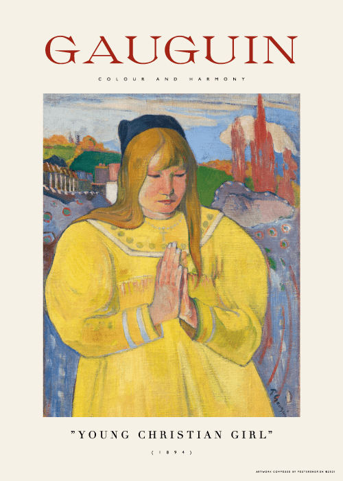 Paul Gauguin Christian Girl – Kunst