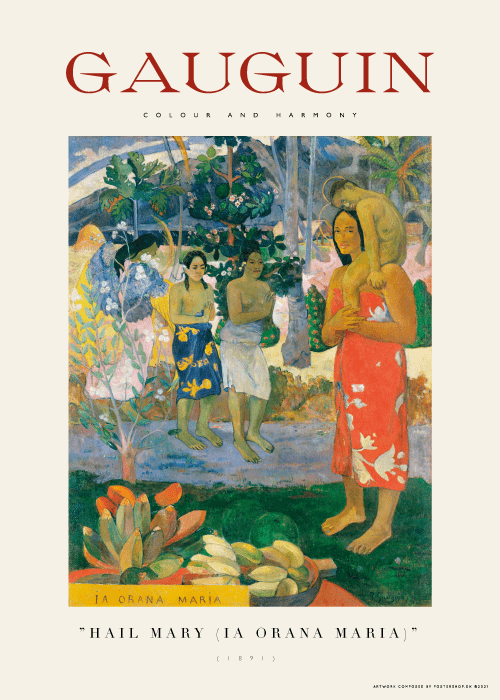 Paul Gauguin Hail Mary – Kunst