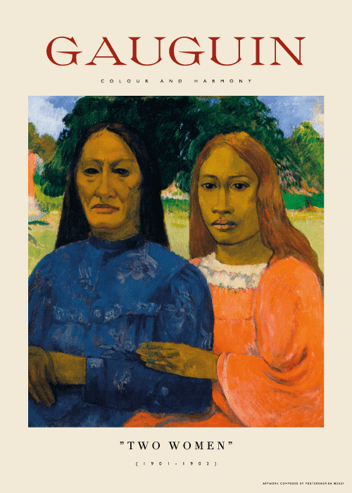 Paul Gauguin Two Women – Kunst