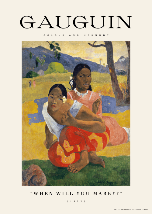 Paul Gauguin When Will You Marry – Kunst
