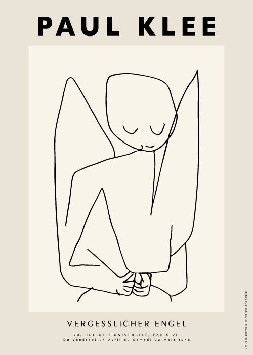 Paul Klee Forgetful Angel – Kunst