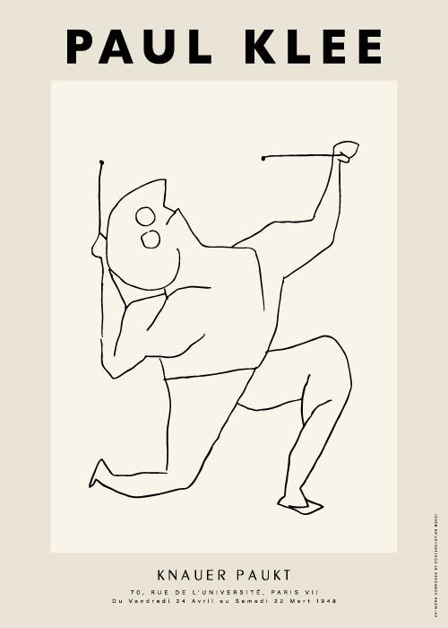 Paul Klee Knauer Paukt – Kunst