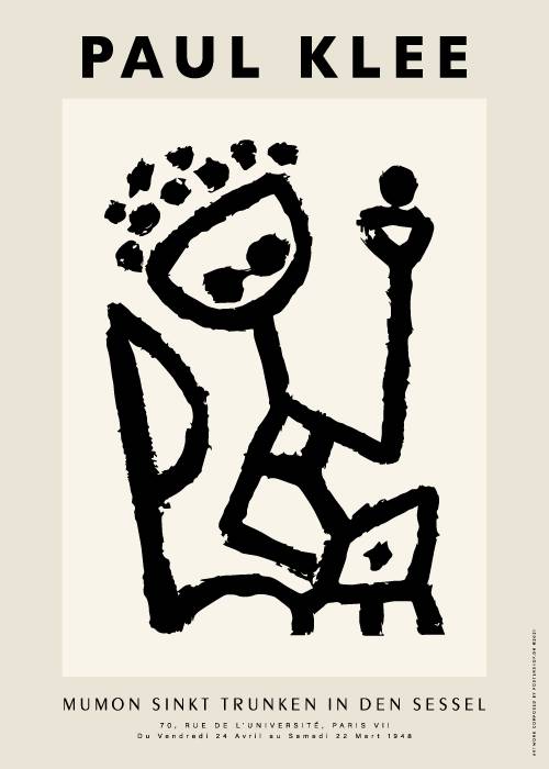 Paul Klee Mumon Drunk – Kunst