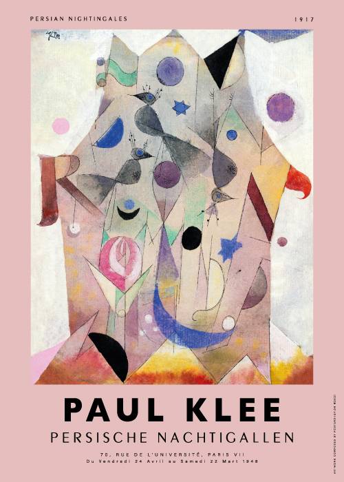 Paul Klee Persian Nightingales – Kunst