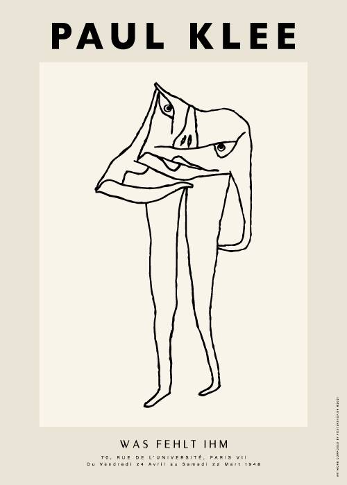 Paul Klee What's The Matter With Him – Kunst