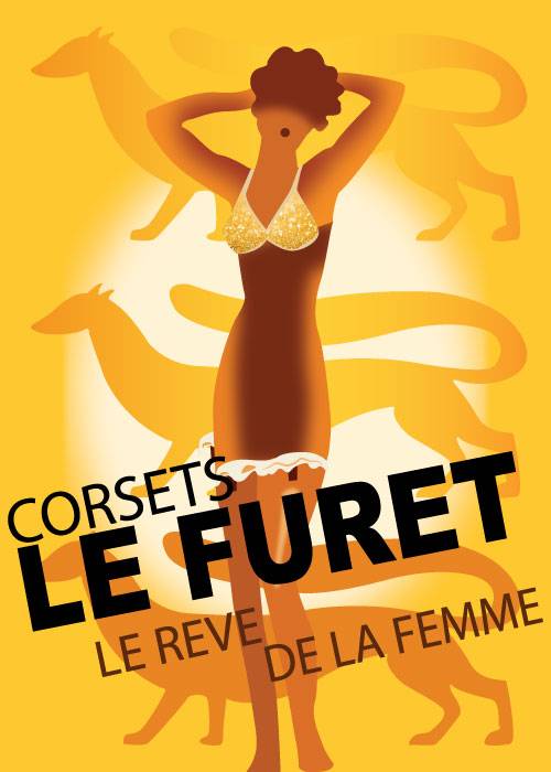 Perot Le Furet 1933 – Vintage/Retro plakater