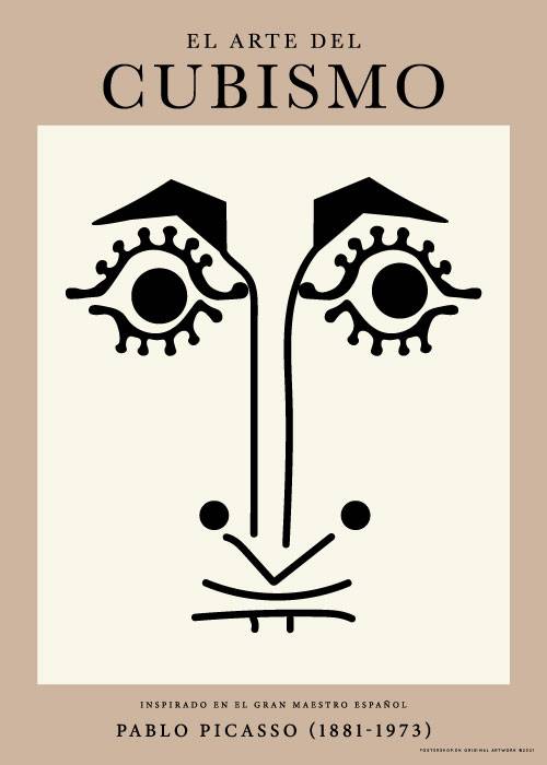 Picasso Expressive Man – Kunst