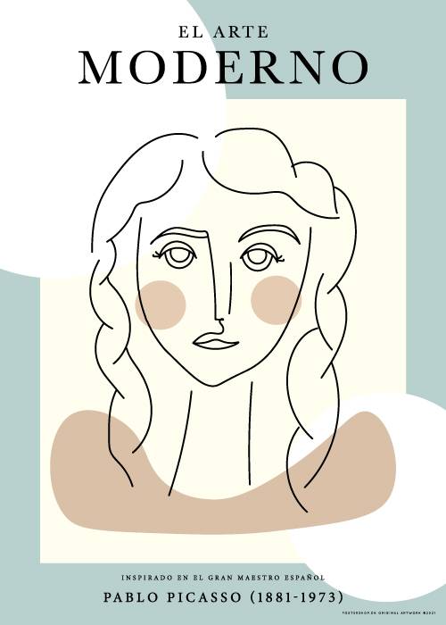 Picasso Lonely Girl – Kunst