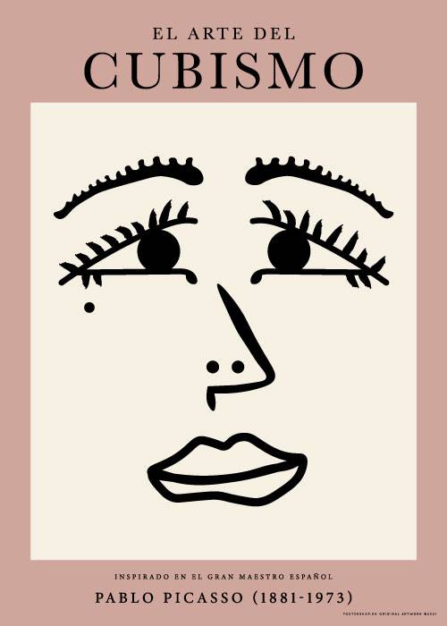 Picasso Sad Man – Kunst