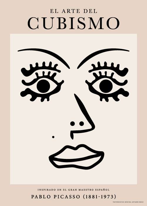 Picasso Thick Lines – Kunst