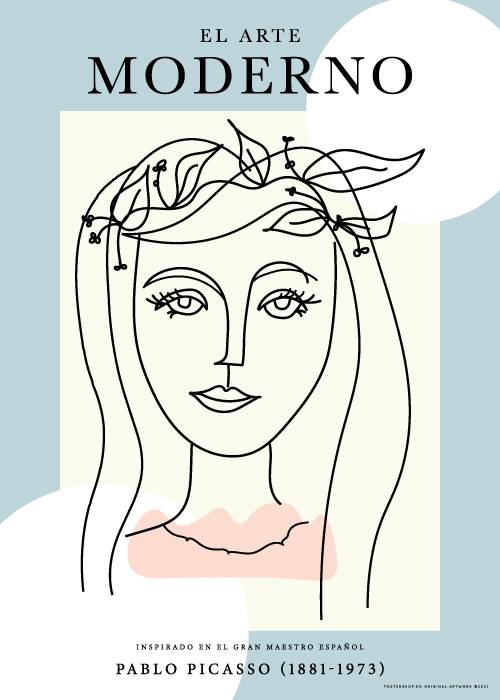 Picasso Unfazed Face – Kunst