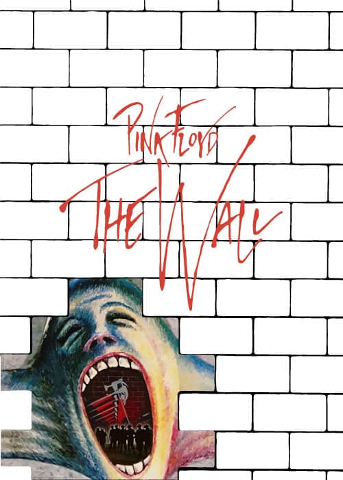 Pink Floyd The Wall Poster – Vintage/Retro plakater