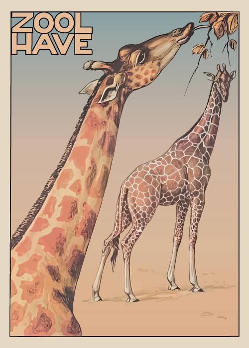 Poul Jørgensen Zoo Giraf