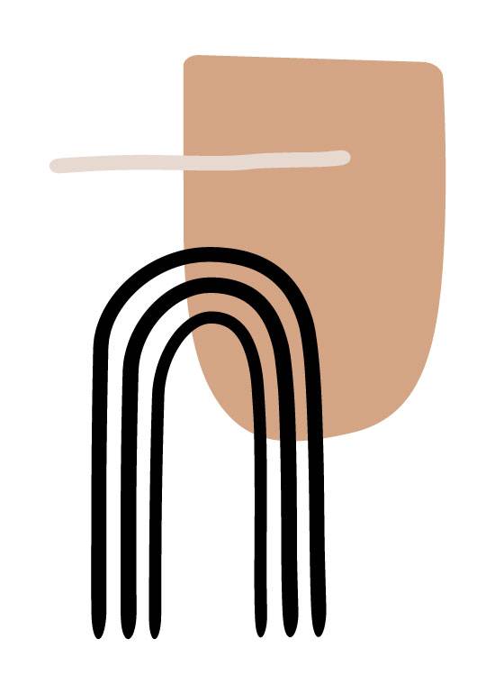 Rainbow And Stones – Grafiske Plakater