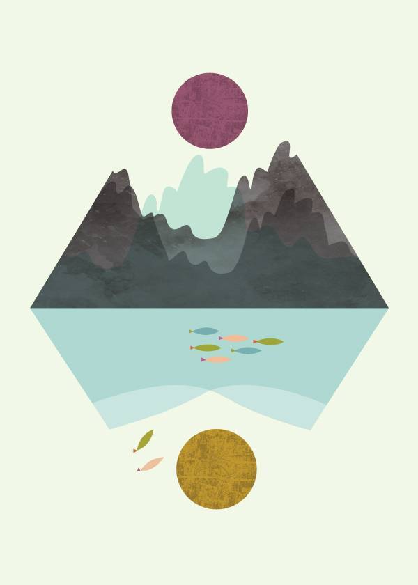 Reflected – Grafiske Plakater