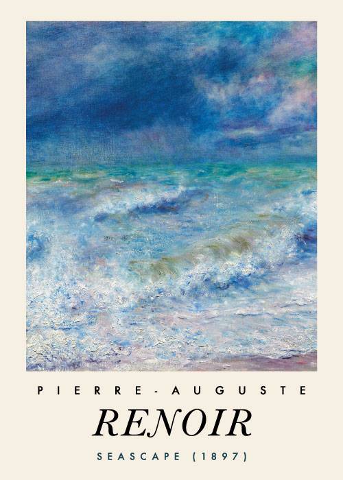 Renoir Seascape – Kunst