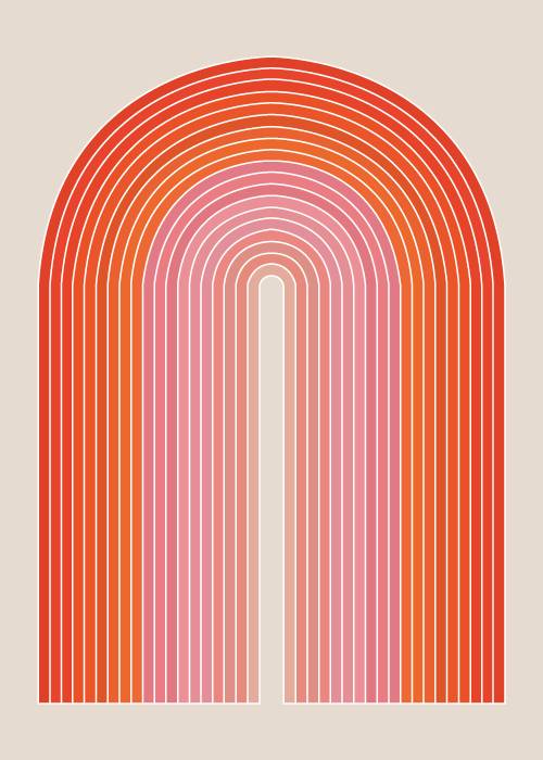 Rouge Rainbow – Kunst