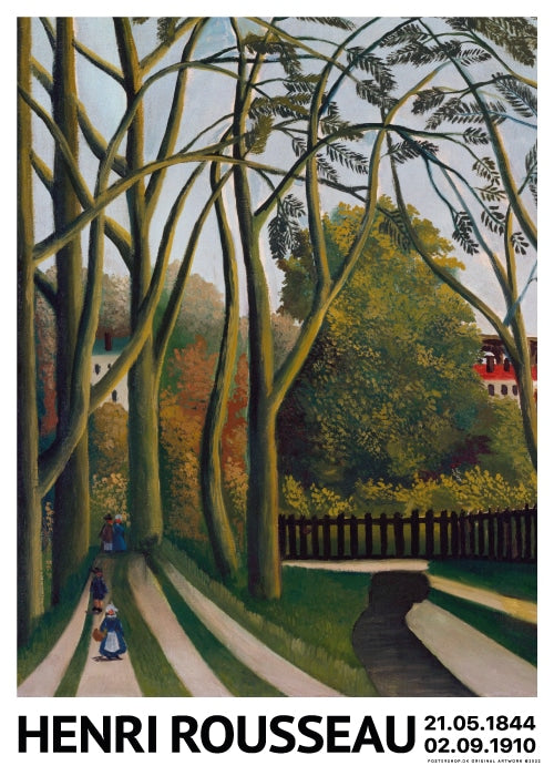 Rousseau Banks Of The Bièvre – Kunst