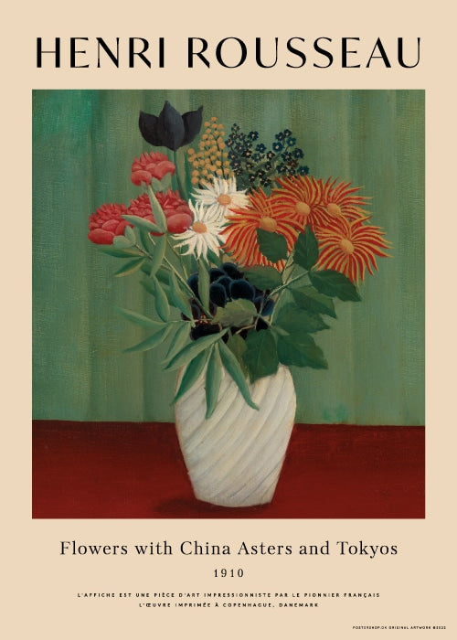 Rousseau China Asters & Tokyos – Kunst