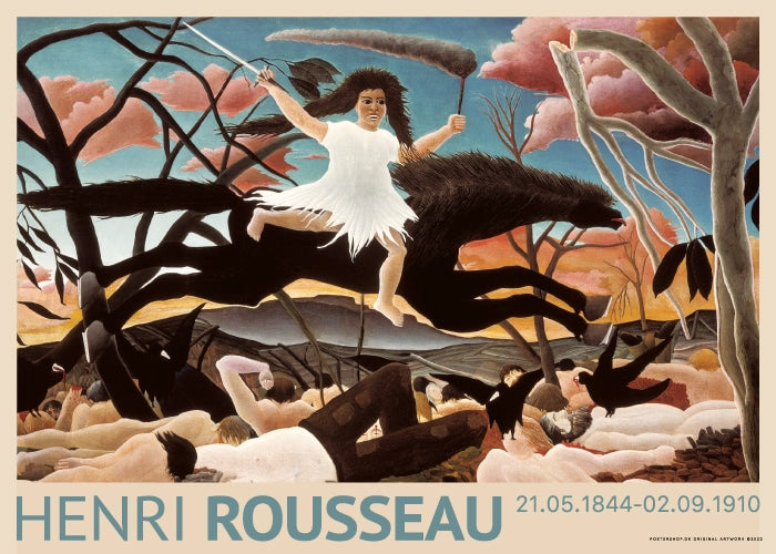 Rousseau La Guerre The War – Kunst