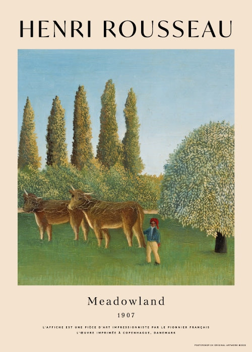 Rousseau Meadowland – Kunst