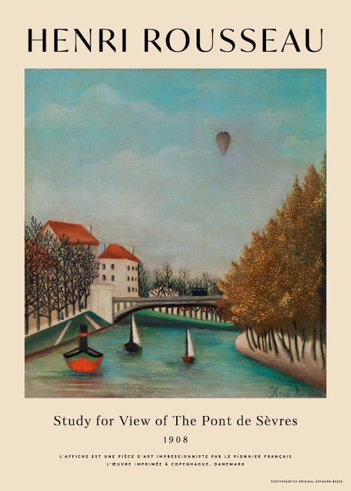 Rousseau Pont De Sèvres – Kunst